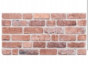 Panel ścienny z motywem cegły 