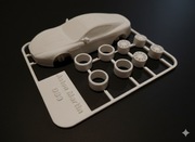 Diorama Model Aston Martin DB9, skala 1:43