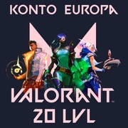 KONTO VALORANT RANKEDY 20 LVL