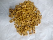 płytki z uchwytem złote 1x1 10sztuk LEGO 26047