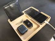 Tacka półeczka organizer na telefon, portfel, klucze – dębowy kolor 