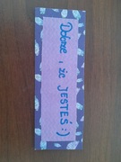 Zakładka do książki od serca