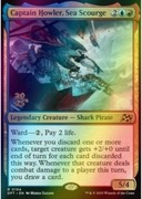 MTG Captain Howler, Sea Scourge (DFT) 194 FOIL PROMO