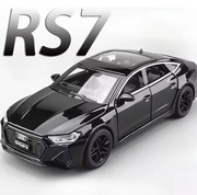 Audi RS7 1:32 model samochodu metalowy 6 drzwi pull back zabawka