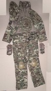 Zestaw spodnie,combat shirt, rękawice multicam