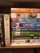 Zestaw kaset VHS do magnetowidu