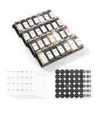 Organizer do szuflady z 28 słoikami na przyprawy