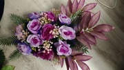 Śliczna wiązanka kompozycja na grób 