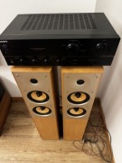 Głośniki Koda plus wzmacniacz kino domowe