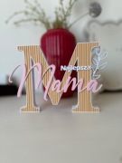 Prezent na Dzień Mamy | Ozdobna literka M „Mama”
