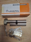 Wkładka antywłamaniowa Lockpol nikiel 35G/50K