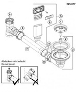 SYFON BLANCO Claron 225077