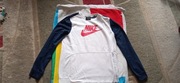 Bluza NIKE , rozmiar 147-158 biało granatowa