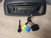 Kostki ISO radia + anteny + Fiat Punto HIGH CD