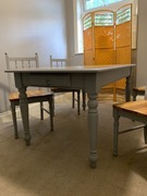 ZESTAW DO SALONU rozkładany stół i 4 KRZESEŁ