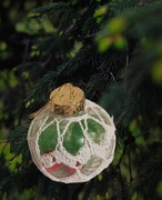 Ozdobna bombka - rękodzieło 