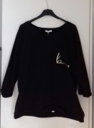 Bluza czarna i złoty napis Butterfly