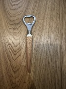 Otwieracz do butelek, oldskulowy w kształcie rogu, stary