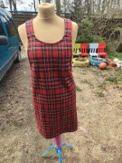 Sukienka w kratkę damska rozmiar 34 firma News look