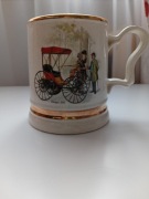 Kubek kufel  kolekcjonerski – Duryea  22-karatowe złocenia,  England