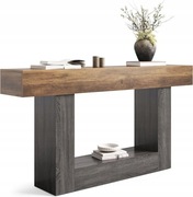 Konsola Tribesigns Stolik Konsolowy 160 x 82 x 30cm Industrialny LOFT