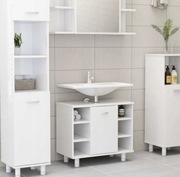 Szafka łazienkowa komoda biała półki nowa połysk