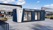 Kontener Handlowy Pawilon Biurowy Usługowy Socjalny Mobilny Kiosk 7x3