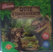 Gra planszowa Quiz o Dinozaurach Aleksander otwarta