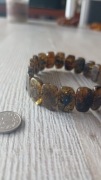 Bransoletka z bursztynem baltyckim amber 19cm