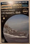 Model kartonowy USS Mannert L. Abele