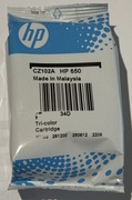 Tusz HP 650 Kolorowy CZ102A