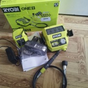 Multiszlifierka Ryobi RRTS18+ładow+aku jak nowe