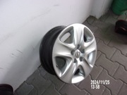 komplet 4 szt. stalowych felg strukturalnych z kołpakami oryginalne GM