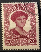 OA 74, kasowany, 1918r. na fundusz cesarza Karola