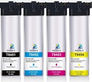 DOUBLE D T9451–T9454 – zestaw zamienników tuszy do Epson Workforce Pro