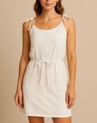 Sukienka ażurowa rozmiar S biała 