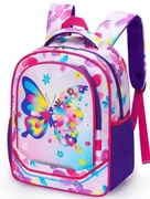 Plecak szkolny z motylkiem klasa 1-3 