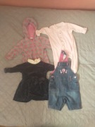 Ubranka dla dziewczynki 62,68,72