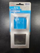 Ramka podwójna ARIA R-2U/18 srebro OSPEL