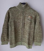 Sweter na suwak dla chłopca rozmiar 146 cm 5-10-15
