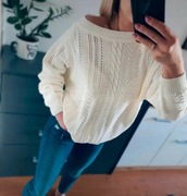 Sweterek krój oversize 