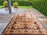 Przepiękny Kirman Schah wełniany dywan 232x346cm nr 1556