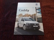 2016 2017 VW CADDY Prospekt angielski 44 strony UK