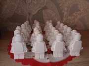 Ludzik LEGO figurki gipsowe do malowania Dzień LEGO 