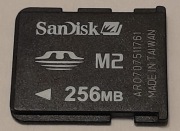 Karta pamięci SanDisk Memory Stick Micro M2 256MB - 6 sztuk