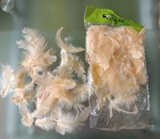 Piórka pióra ozdobne morelowe do rękodzieła wielkanoc ślub wesele