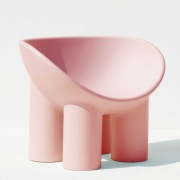 Krzesło Roly Poly Różowe Plastikowe TopTrendy 2023