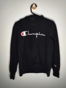 Vintage Champion Reverse Weave Hoodie S. thrashed/distressed, mocno sprana