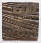 Stary medal PRL / 600 lat Woli / Warszawa / Unikat