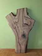 Orzech Włoski Deska Monolit Naturalna Krawędź Live Edge Sucha Szlifowana